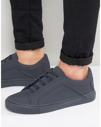 dunkelblaue Turnschuhe von Asos