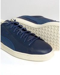 dunkelblaue Turnschuhe von Puma