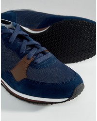 dunkelblaue Turnschuhe von Le Coq Sportif