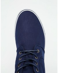 dunkelblaue Turnschuhe von Asos