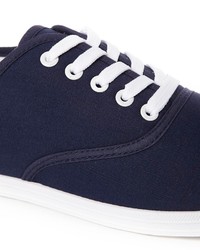 dunkelblaue Turnschuhe von Asos