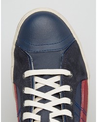 dunkelblaue Turnschuhe von Diesel