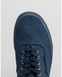 dunkelblaue Turnschuhe von Vans