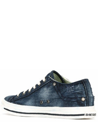 dunkelblaue Turnschuhe von Diesel