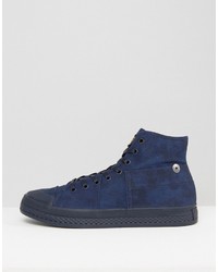 dunkelblaue Turnschuhe von G Star