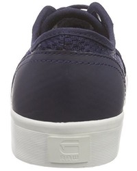 dunkelblaue Turnschuhe von G-Star Raw