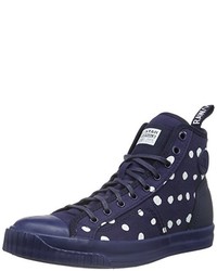 dunkelblaue Turnschuhe von G-Star Raw