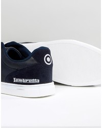 dunkelblaue Turnschuhe von Lambretta