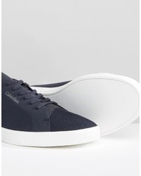 dunkelblaue Turnschuhe von Calvin Klein