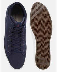 dunkelblaue Turnschuhe von Jack and Jones