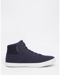 dunkelblaue Turnschuhe von Jack and Jones