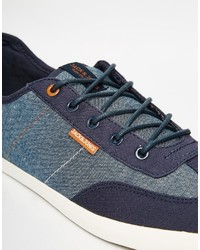 dunkelblaue Turnschuhe von Jack and Jones