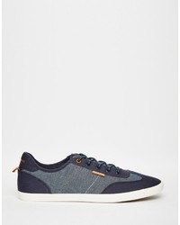 dunkelblaue Turnschuhe von Jack and Jones