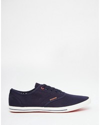 dunkelblaue Turnschuhe von Jack and Jones