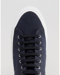 dunkelblaue Turnschuhe von Fred Perry