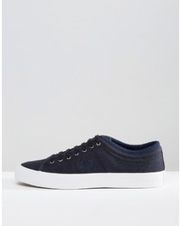 dunkelblaue Turnschuhe von Fred Perry