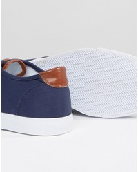 dunkelblaue Turnschuhe von Asos