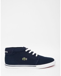 dunkelblaue Turnschuhe von Lacoste