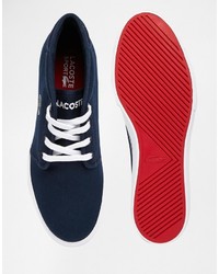 dunkelblaue Turnschuhe von Lacoste