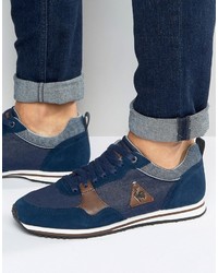 dunkelblaue Turnschuhe von Le Coq Sportif