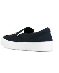 dunkelblaue Turnschuhe von DSQUARED2