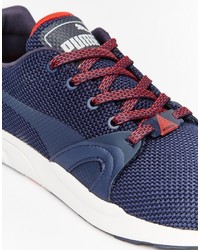 dunkelblaue Turnschuhe von Puma