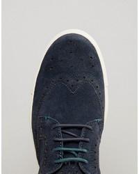 dunkelblaue Turnschuhe von Ted Baker