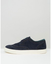 dunkelblaue Turnschuhe von Ted Baker