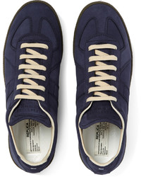 dunkelblaue Turnschuhe von Maison Margiela