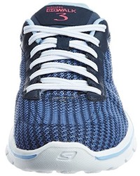 dunkelblaue Turnschuhe von Skechers