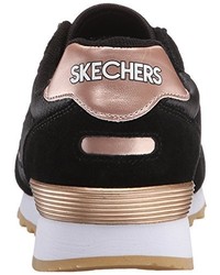 dunkelblaue Turnschuhe von Skechers