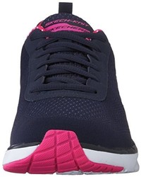 dunkelblaue Turnschuhe von Skechers