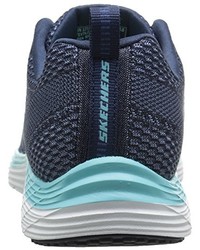 dunkelblaue Turnschuhe von Skechers