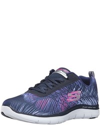 dunkelblaue Turnschuhe von Skechers