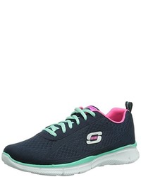 dunkelblaue Turnschuhe von Skechers