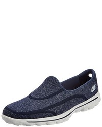 dunkelblaue Turnschuhe von Skechers