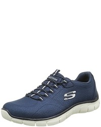 dunkelblaue Turnschuhe von Skechers