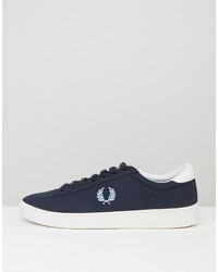 dunkelblaue Turnschuhe von Fred Perry