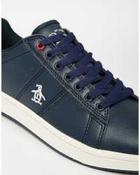 dunkelblaue Turnschuhe von Original Penguin