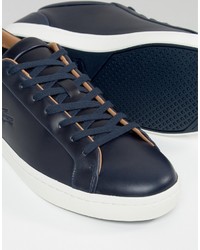 dunkelblaue Turnschuhe von Lacoste