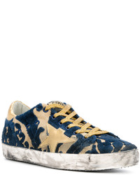 dunkelblaue Turnschuhe von Golden Goose