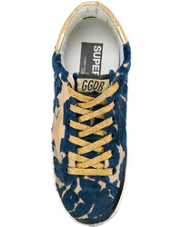 dunkelblaue Turnschuhe von Golden Goose