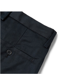 dunkelblaue Twill Chinohose von Acne Studios