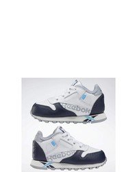 dunkelblaue und weiße hohe Sneakers von Reebok Classic