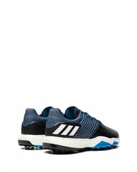 dunkelblaue und weiße Sportschuhe von adidas