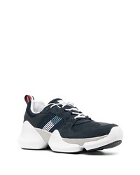 dunkelblaue und weiße Sportschuhe von Tommy Hilfiger