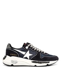 dunkelblaue und weiße Sportschuhe von Golden Goose