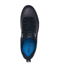 dunkelblaue und weiße Sportschuhe von Geox