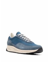 dunkelblaue und weiße Sportschuhe von Common Projects