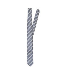 dunkelblaue vertikal gestreifte Krawatte von Selected Homme